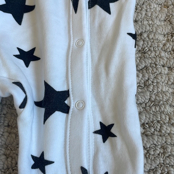 Nordstrom Baby Star Print Footie- 3 months - Picture 5 of 6